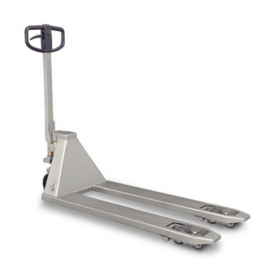 Тележка гидравлическая нержавеющая сталь SHPT2500 /ПОЛИУР/ПОЛИУР
